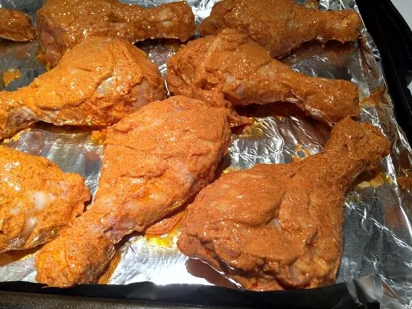 Marinating Chicken Drumsticks