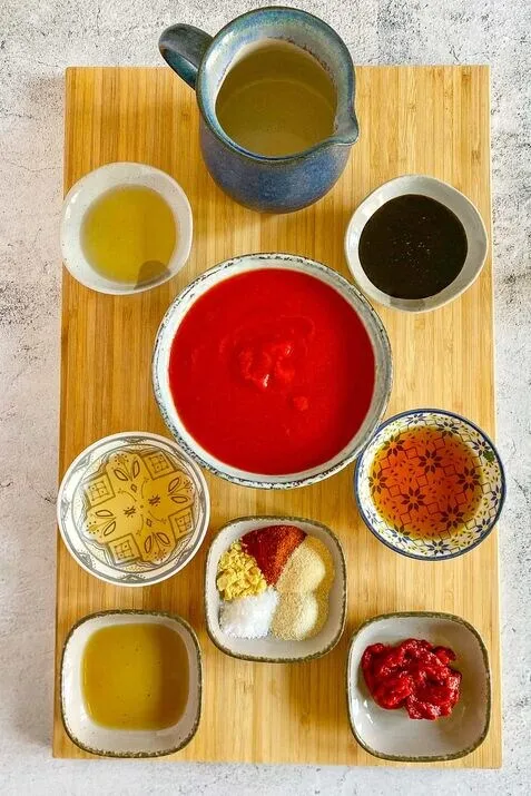 Ingredients Needed for Spicy BBQ Sauce Recipe
