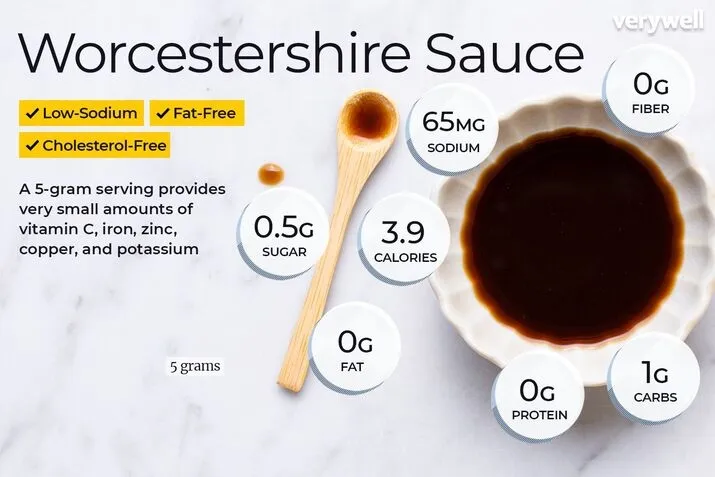 Health and Nutrition of Worcestershire Sauce