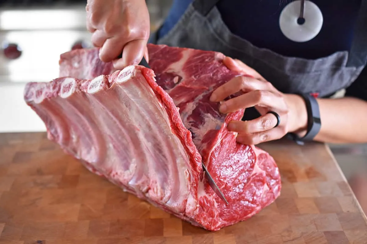 Preparing Your Prime Rib for Grilling: secret trim