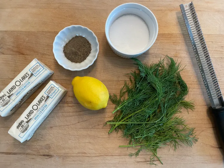 How to Make Lemon Dill Butter