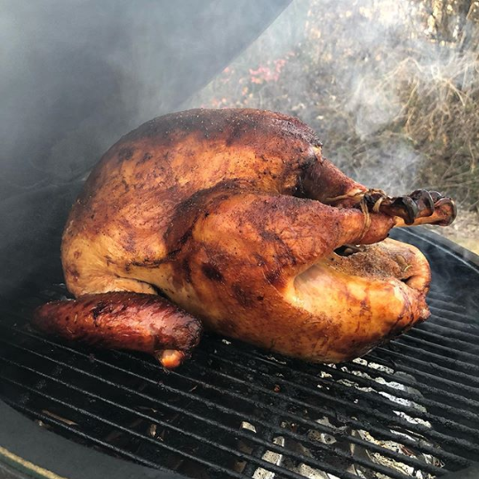 how to BBQ right smoked turkey