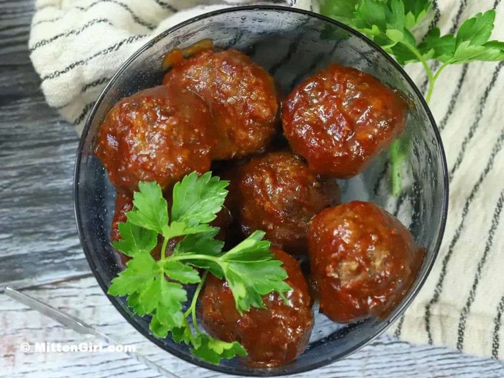 Making Barbecued Meatballs with Just Three Substances
