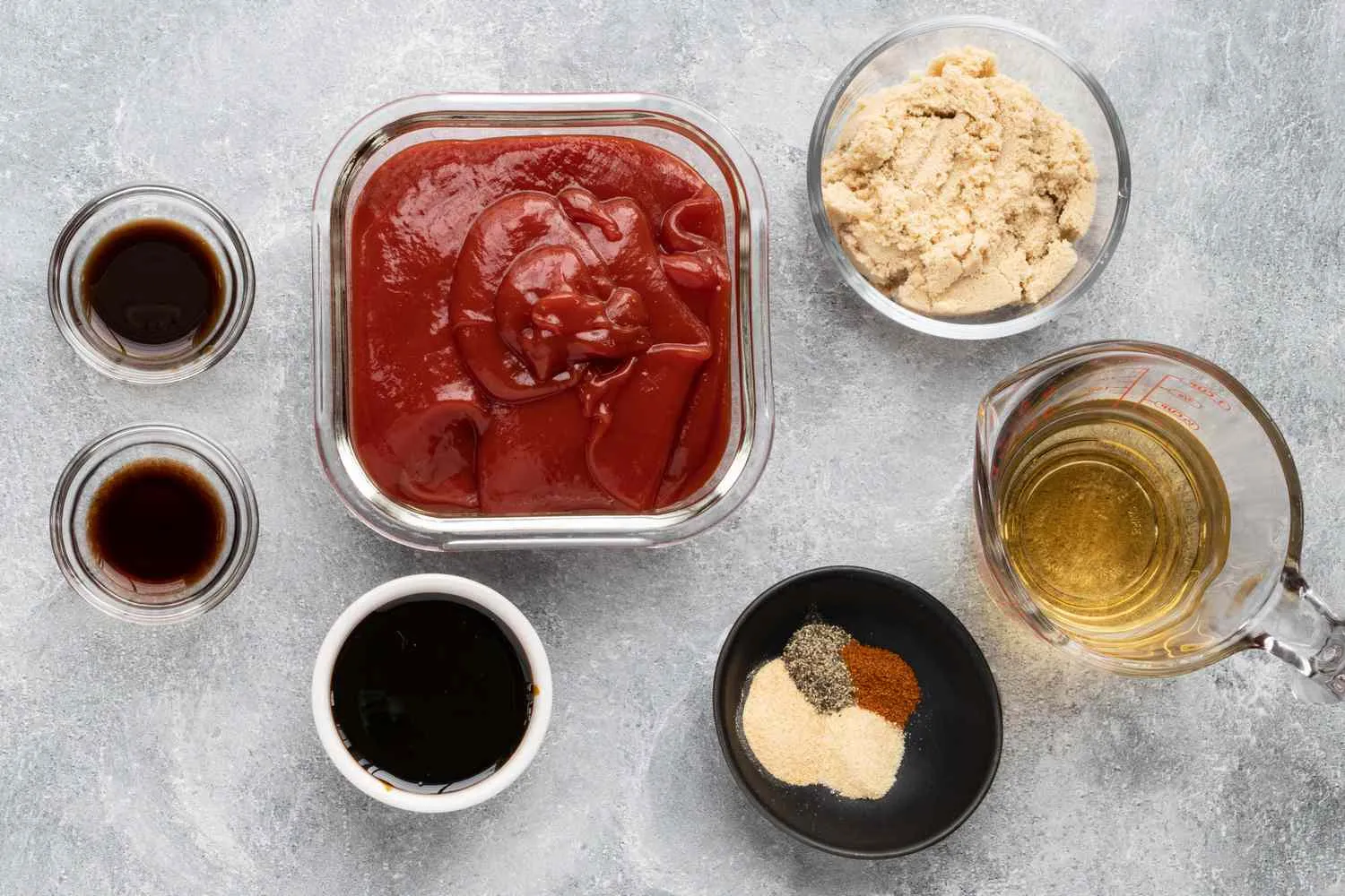 ultimate homemade BBQ sauce, you’ll need a mix of core ingredients