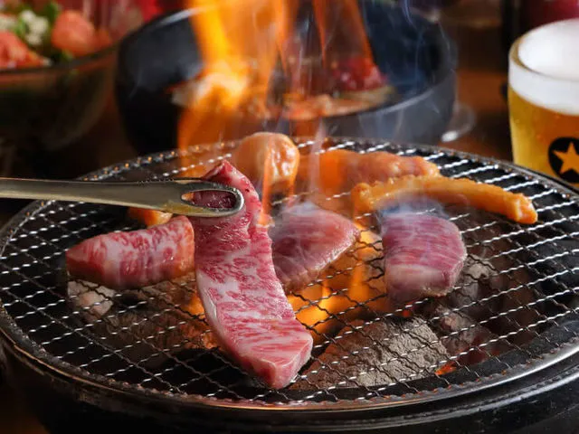 Cooking Yakiniku at Your Table