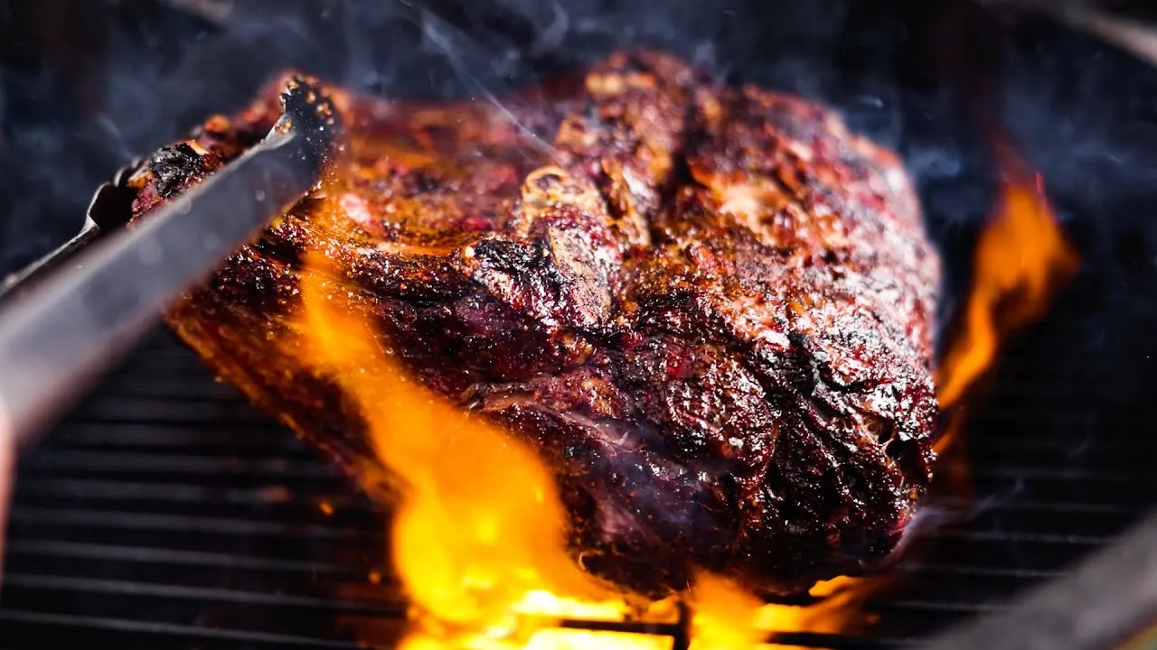 Cooking Prime Rib Roast on the Grill
