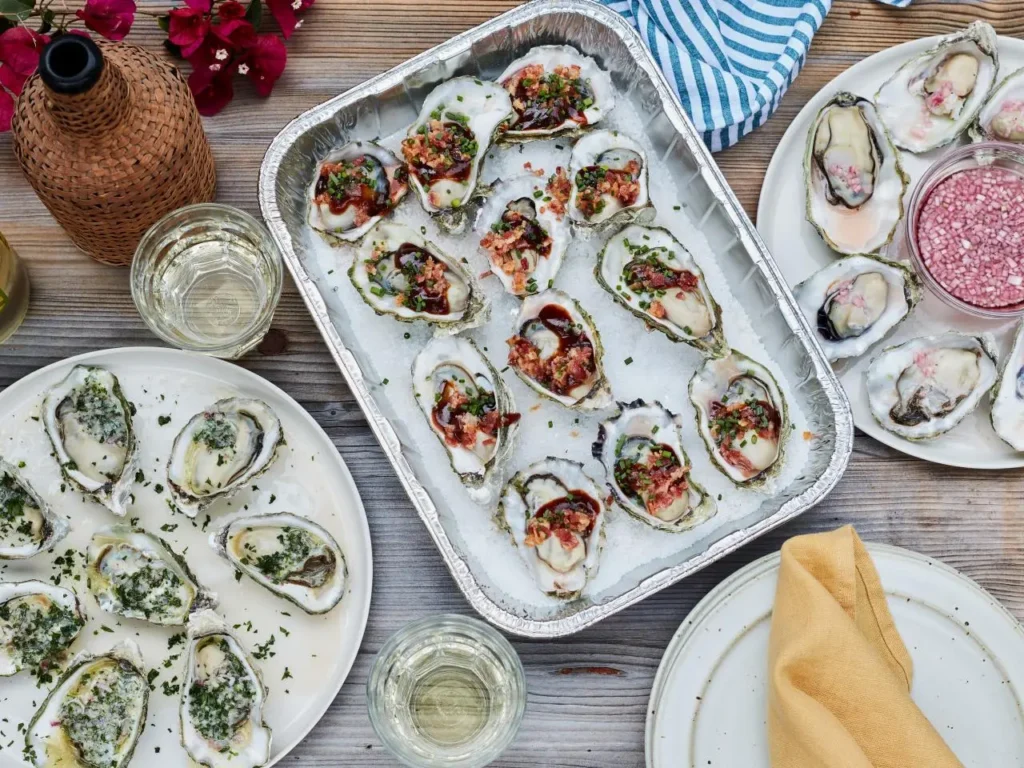 Pairing with Sides and Beverages for BBQ Grilled Oysters