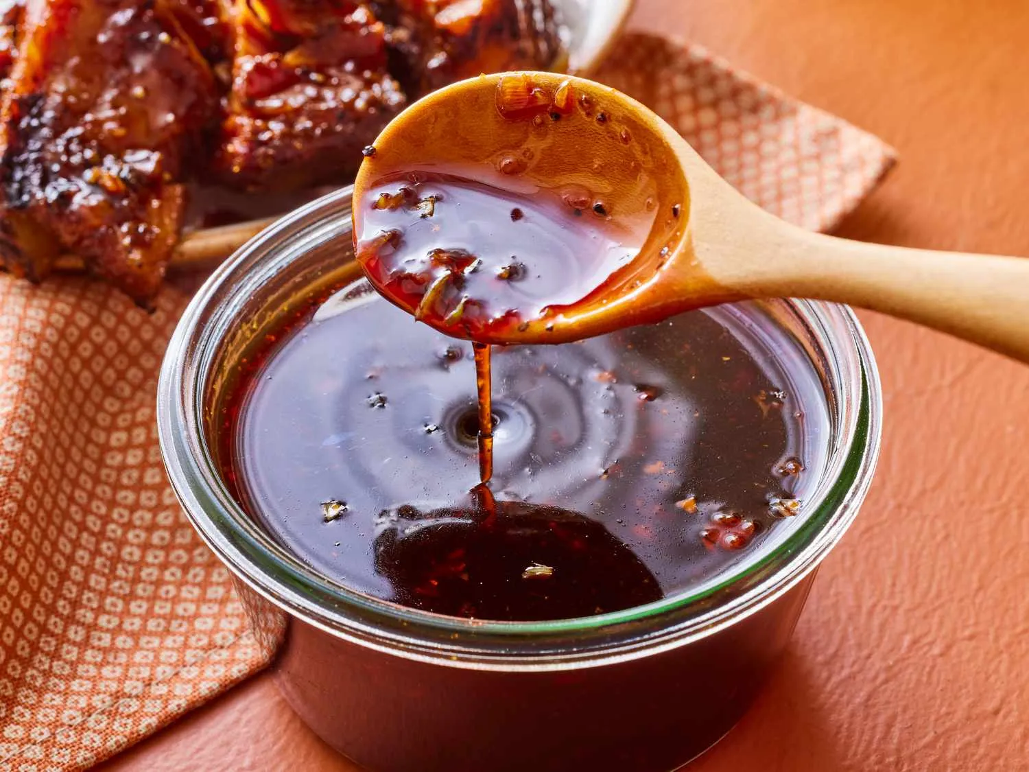 Making the Korean BBQ Sauce