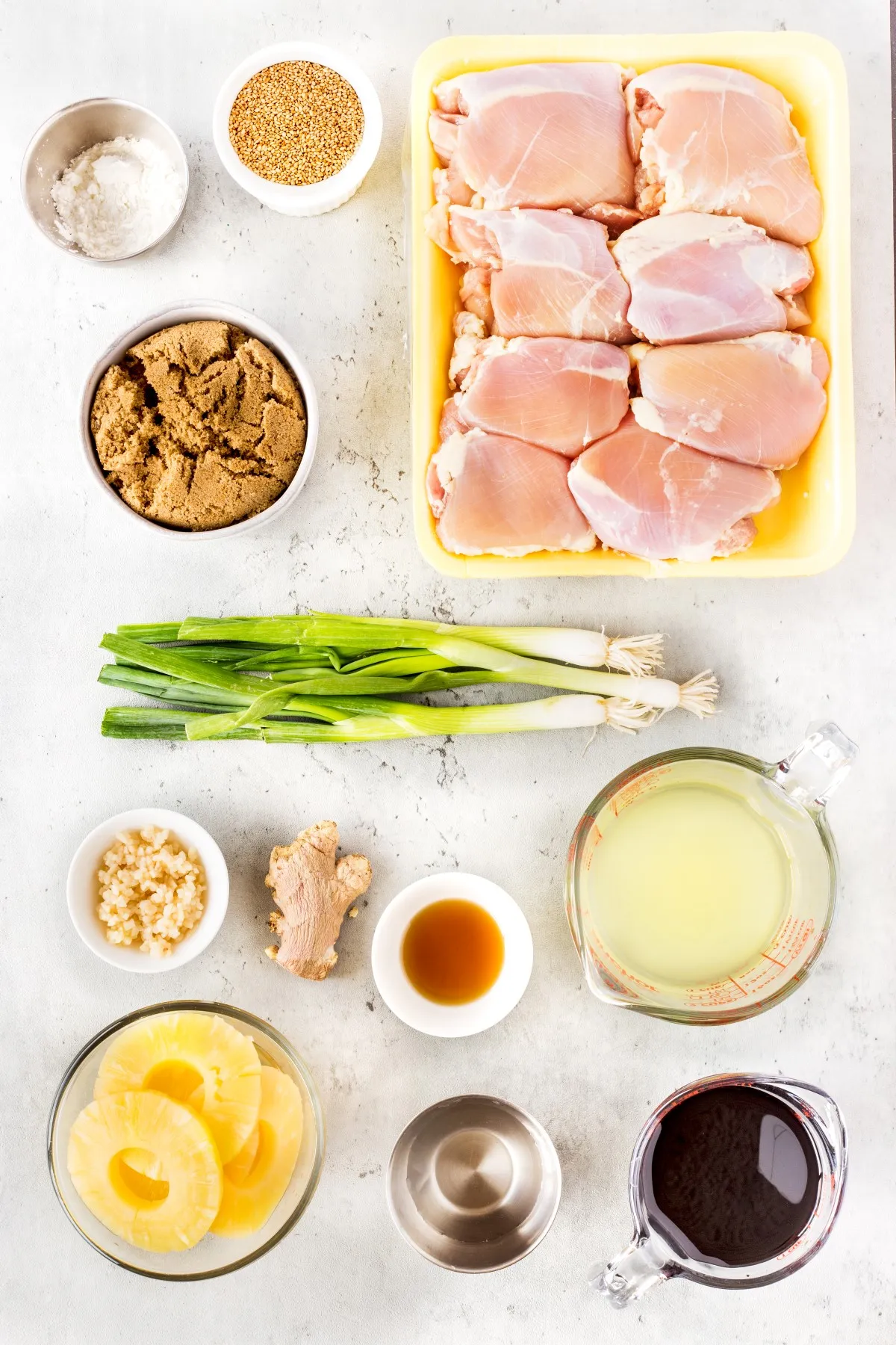 Marinade Ingredients for Hawaiian 