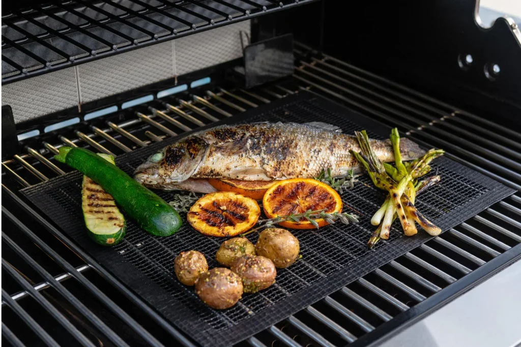 how to use a grilling mat