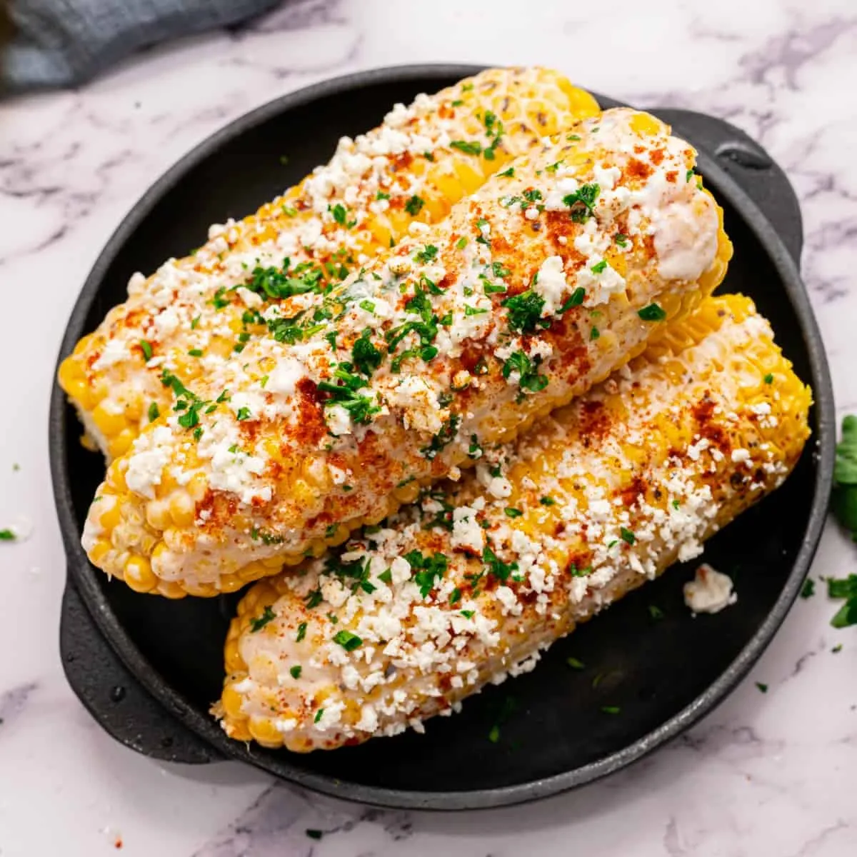 Mexican Street Corn Style (Elote)