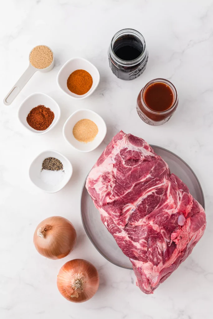 Ingredients For the Pulled Pork