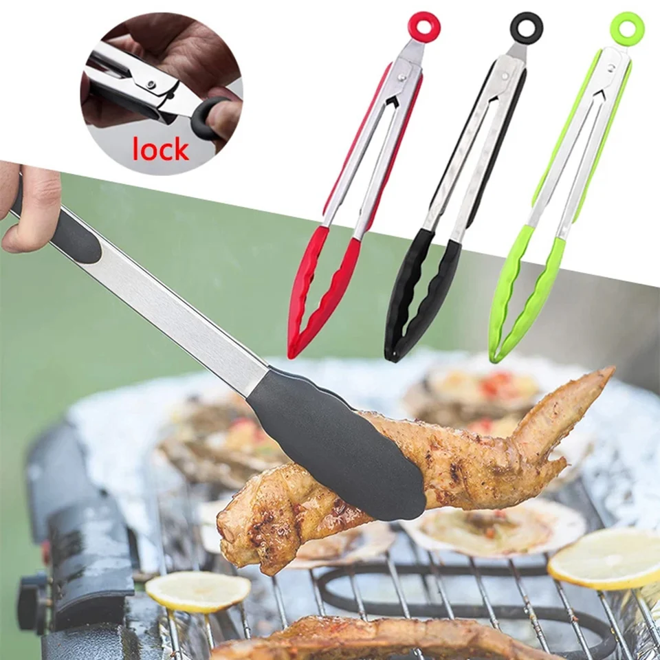 Silicone grill Tongs