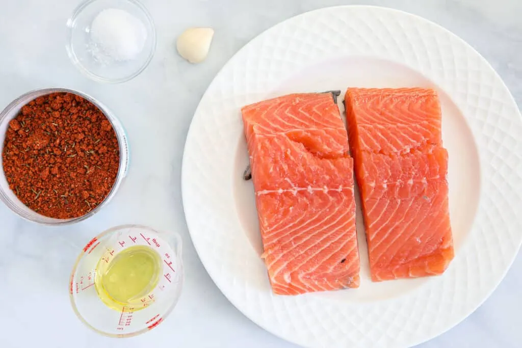 Seasoning the Salmon