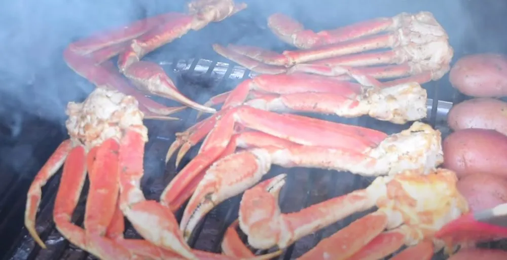 Smoking Crab Legs on the BBQ