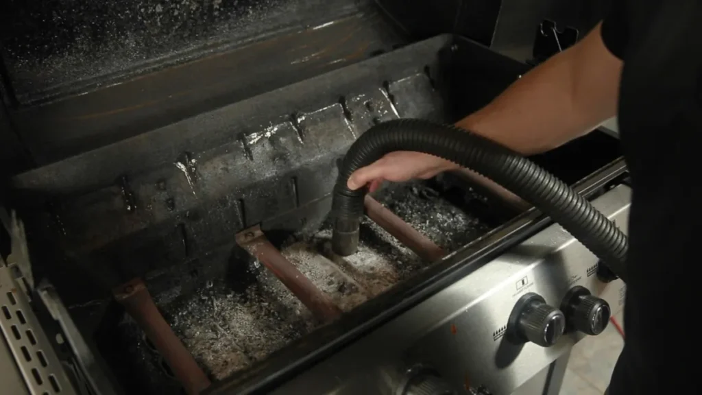 Interior Cleaning of grill