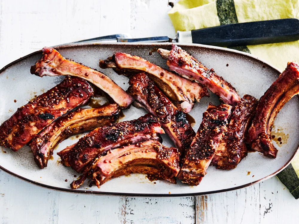 Honey Mustard BBQ Ribs