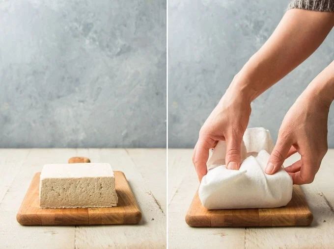 Pressing the Tofu for Best Results