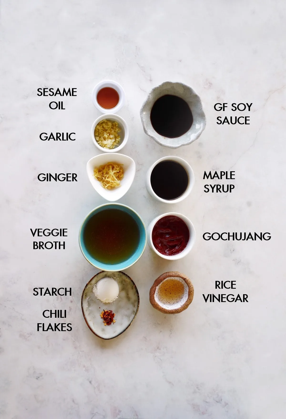 Korean BBQ Sauce Ingredients