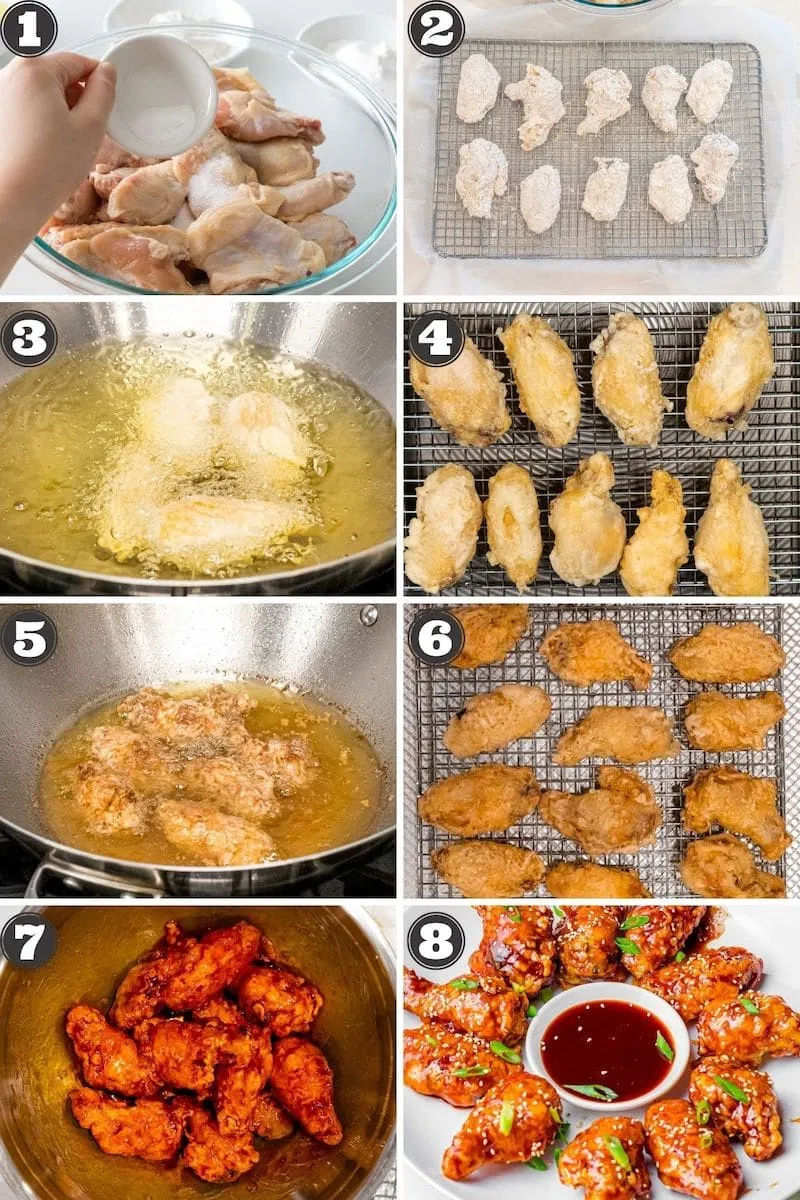 Step-by-Step Instructions to Make Spicy Korean BBQ Chicken Wings