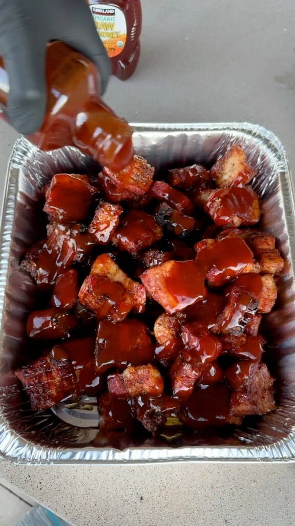 Step-by-Step Cooking Instructions of Pork Belly bites