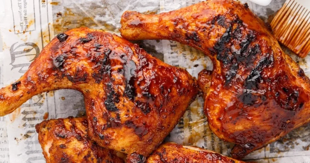 Nutritional Information for BBQ Quarter Chicken