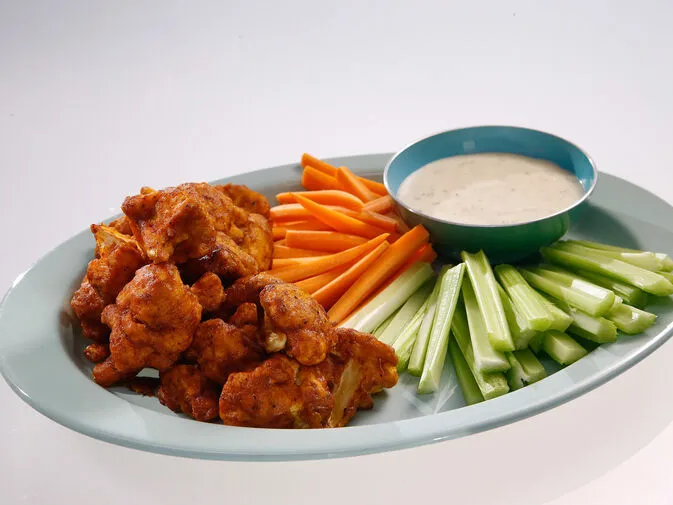BBQ Buffalo Cauliflower Wings Recipe
