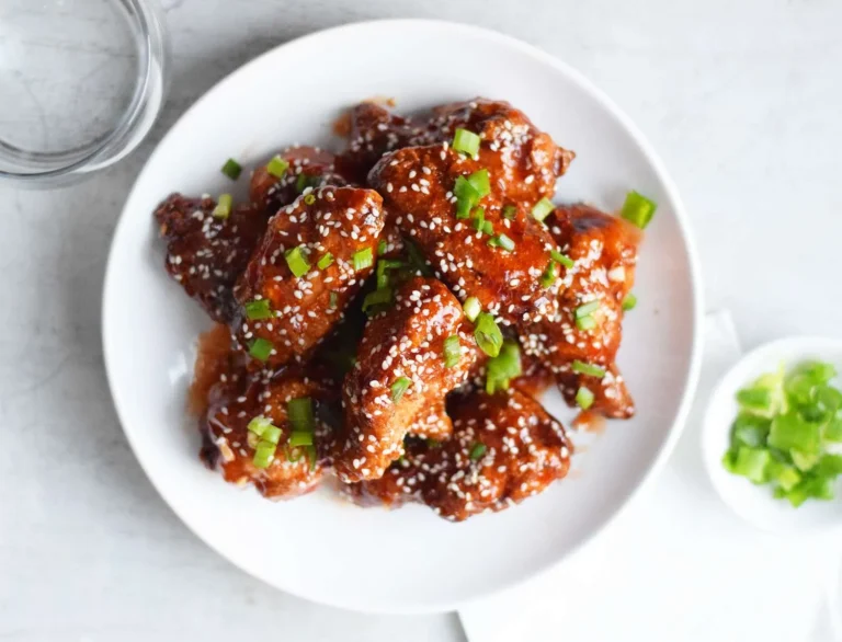 Spicy Korean BBQ Chicken Wings Recipe
