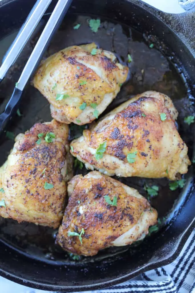 Stovetop  Chicken Thighs